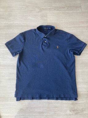 Polo by Ralph Lauren Navy Short-Sleeve Classic Polo with Embroidered Pony